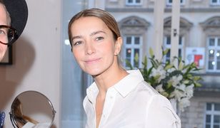 "Na dobre i na złe": zjawiskowa Kamilla Baar w prześwitującej bluzce