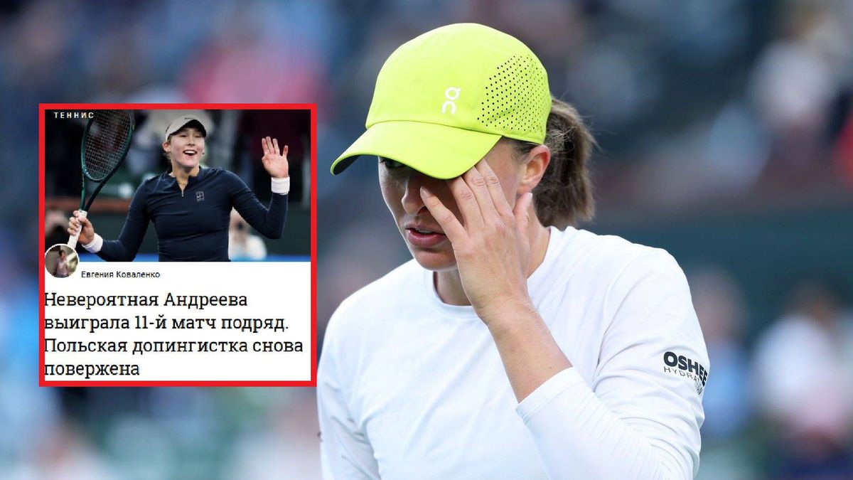 Getty Images / Clive Brunskill/Getty Images/sportbox.ru / Na dużym zdjęciu Iga Świątek, na małym okładka sportbox.ru