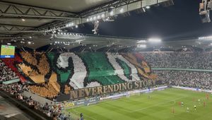 Poszło w świat. Taką oprawę przygotowali fani Legii