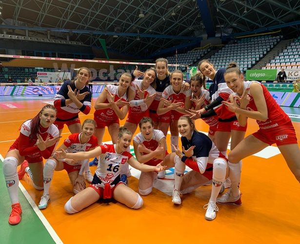 Siatkarki Energa MKS Kalisz po zwycięstwie nad #VolleyWrocław