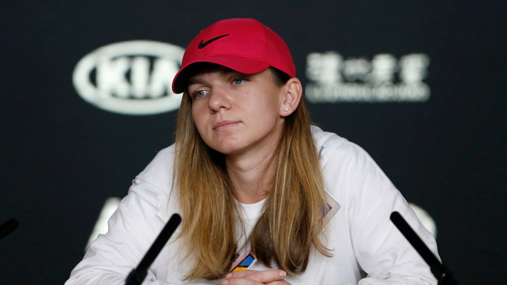 Getty Images / Darrian Traynor / Na zdjęciu: Simona Halep