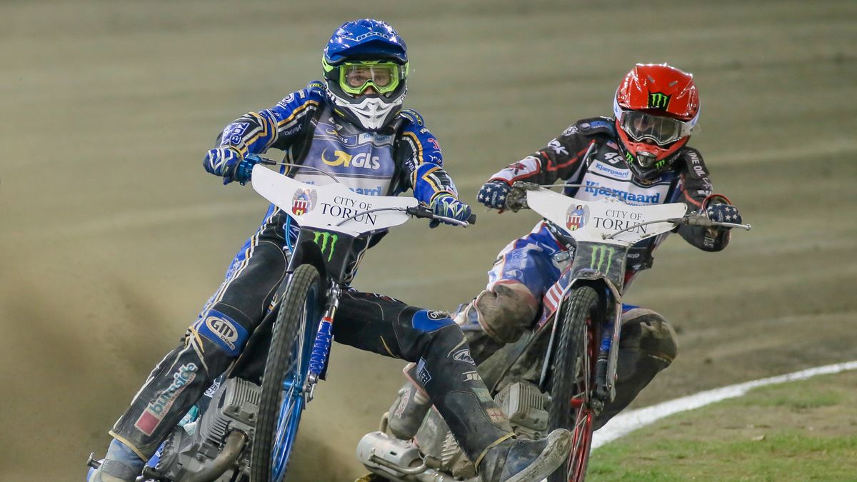 WP SportoweFakty / Arkadiusz Siwek / Na zdjęciu: Jason Doyle kontra Greg Hancock.