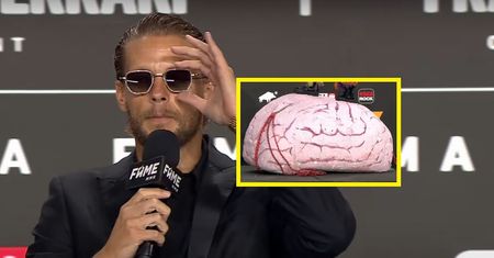 Fabijański zaprosił na scenę... mózg. Absurdalna scena w Fame MMA