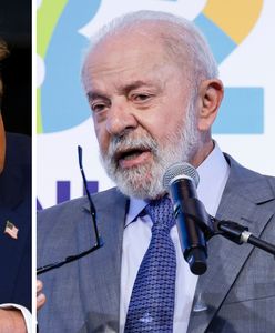 Trump uderza w Brazylię cłami. Lula: odpowiemy tym samym