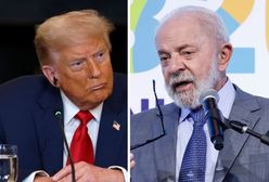 Trump uderza w Brazylię cłami. Lula: odpowiemy tym samym