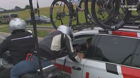 Zaskakujący obrazek podczas Tour de Pologne. "Takie rzeczy tylko w TVP"