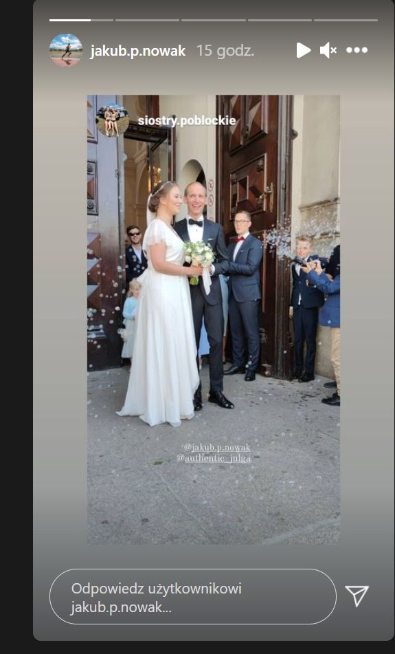 Julia Królikowska, Jakub Nowak