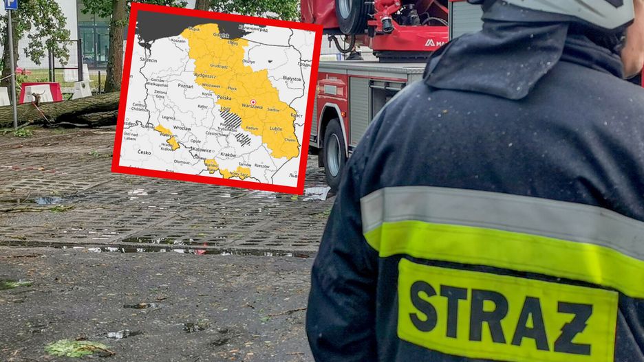 Wydano ostrzeżenia przed silnym wiatrem i roztopami