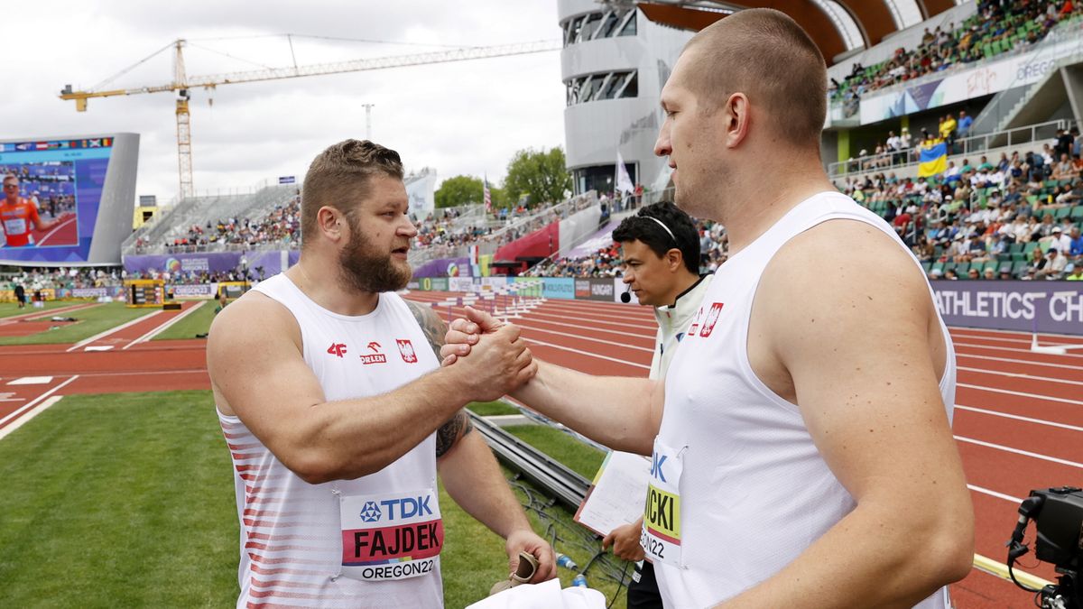 Paweł Fajdek (z lewej) i Wojciech Nowicki