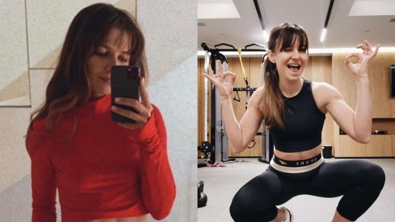 Anna Lewandowska ogłasza 17. dzień fit-wyzwania i chwali się sześciopakiem