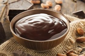 Budyń czekoladowy w proszku o niskiej zawartości kalorii