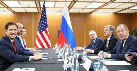 Rubio spotkał się z Ławrowem. Opublikowano zdjęcie