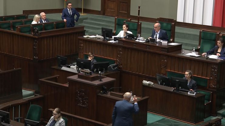 Spięcie Marka Sawickiego z Włodzimierzem Czarzastym