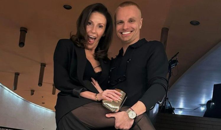 Marcin Hakiel zabrał ukochaną Dominikę do kina