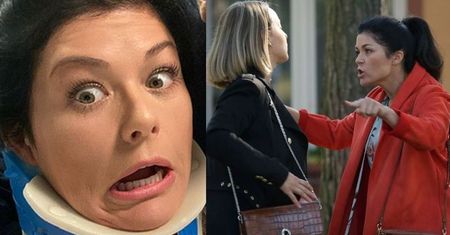 Tymczasem w "M jak Miłość": Kasia Cichopek SPUSZCZA ŁOMOT serialowej kochance męża. "Kinga, za kudły!"