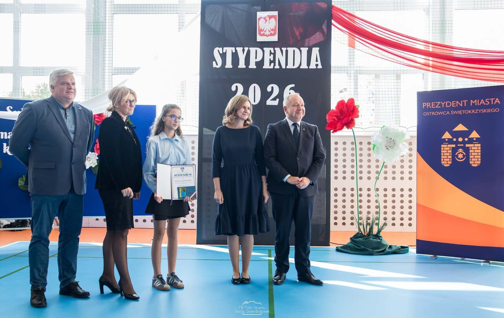 Młode talenty nagrodzone przez Prezydenta.