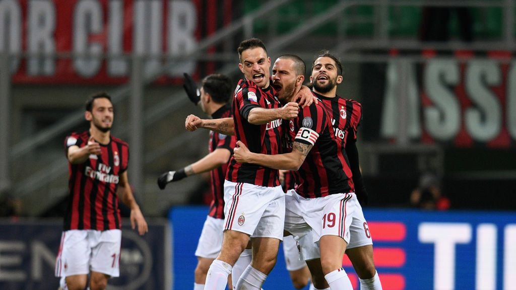 Getty Images / Claudio Villa / Na zdjęciu: piłkarze AC Milan