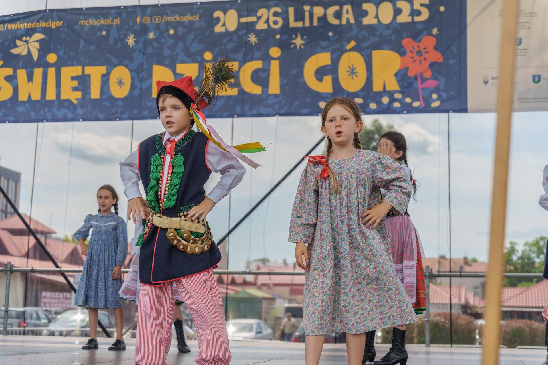 24.07.2025 Święto Dzieci Gór, Nowy Sącz, festiwal. Grupy krakowskie i mołdawskie 

fot. Damian Radziak/ Gazeta Krakowska