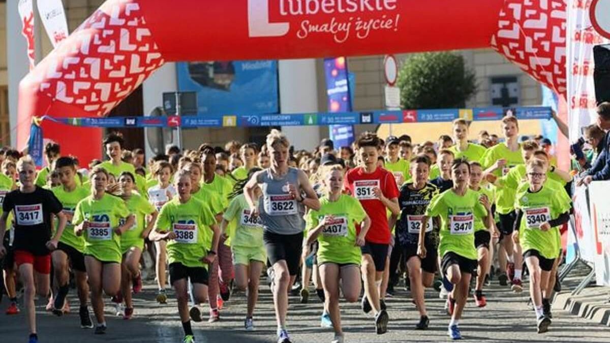 Uczestnicy biegu Solidarności