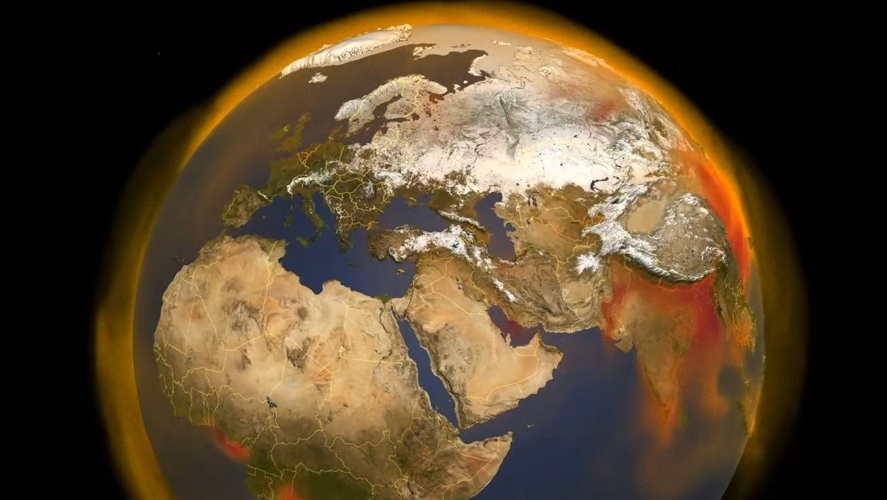 NASA w walce z globalnym ociepleniem. Ta mapa 3D pokazuje ruch metanu na świecie