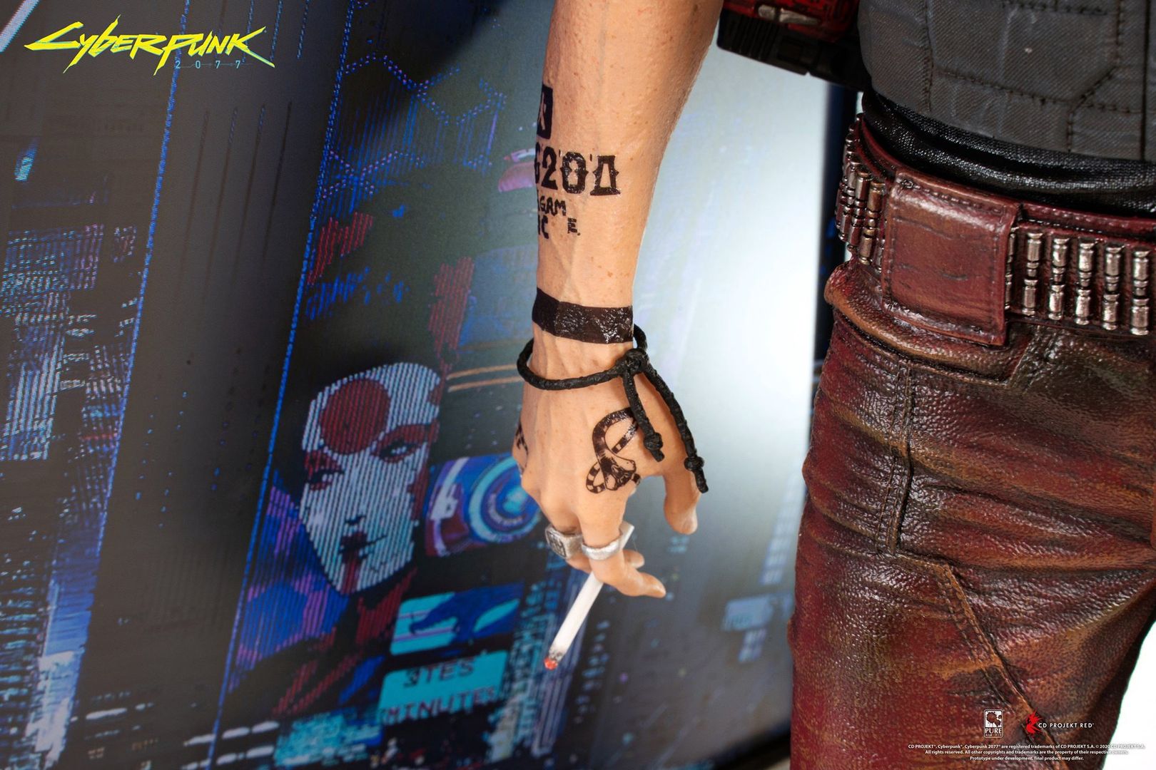Pure Arts - figurka Johnny'ego Silverhanda z Cyberpunka 2077