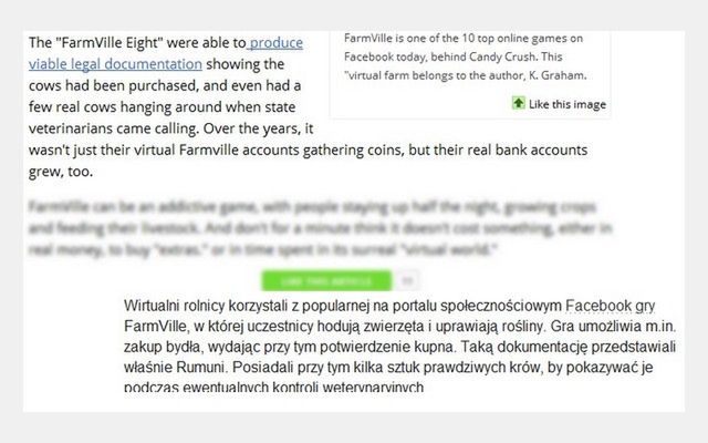 Anatomia plotki, czyli fakty kontra media. Dotacje na krowy z FarmVille? To bzdura! 3