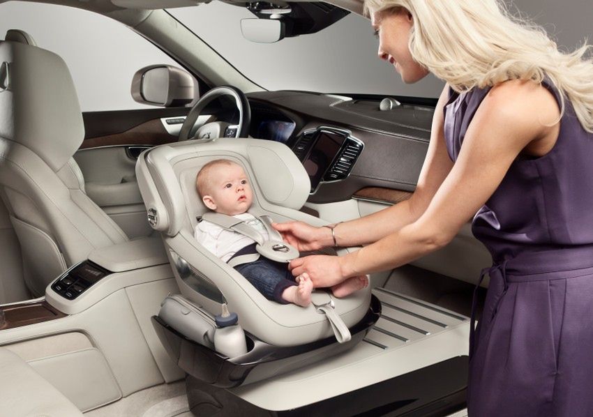 Volvo Excellence Child Seat Concept - rozwiązanie problemów z przewożeniem dzieci