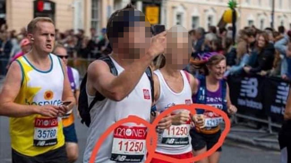 para polskich biegaczy oszukiwała na maratonie w Londynie
