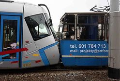 Zderzenie tramwajów we Wrocławiu