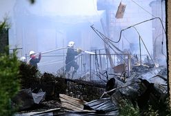 Wielki pożar budynku socjalnego w Pyrzycach