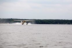 Awaryjne lądowanie na Zalewie Zegrzyńskim