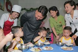 Kim Dzong Un odwiedził dom dziecka