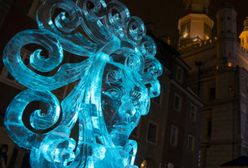 Konkurs rzeźby lodowej w Poznaniu