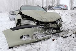 Karambol 7 samochodów w Zachodniopomorskiem