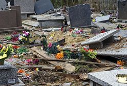 Wybuch gazu zniszczył cmentarz w Gliwicach
