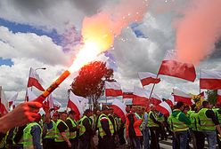 Protestujący rybacy