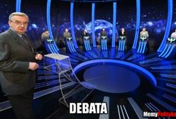 Debata liderów. Memy internautów