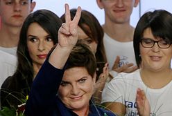 Euforia w sztabie PiS