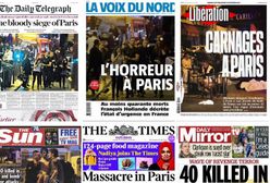 Okładki gazet po zamachach