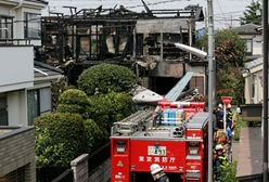 Wypadek samolotu na przedmieściach Tokio