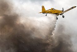 32 zastępy straży i samoloty gaśnicze