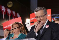 Zdjęcia ze sztabu prezydenta Komorowskiego