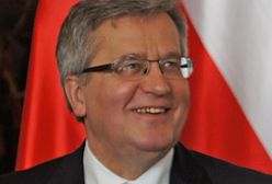 Bronisław Komorowski w Pradze