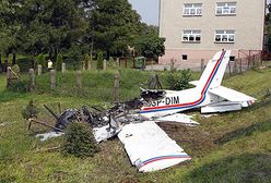 Wypadek awionetki w Rybniku