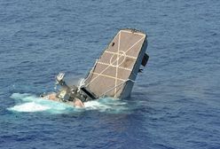 Wielki okręt poszedł na dno