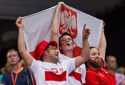 Polscy kibice bawią się w Londynie