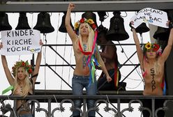 Femen protestuje w Kijowie