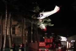 Awaryjne lądowanie awionetki