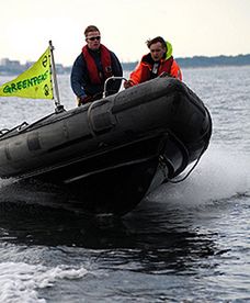 Akcja Greenpeace przeciw kłusownikom na Bałtyku