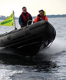 Akcja Greenpeace przeciw kłusownikom na Bałtyku